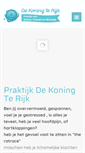 Mobile Screenshot of praktijkdekoningterijk.nl